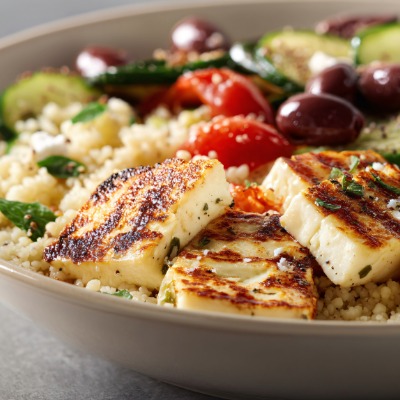 Halloumi & Vegetables by Anderson Catering