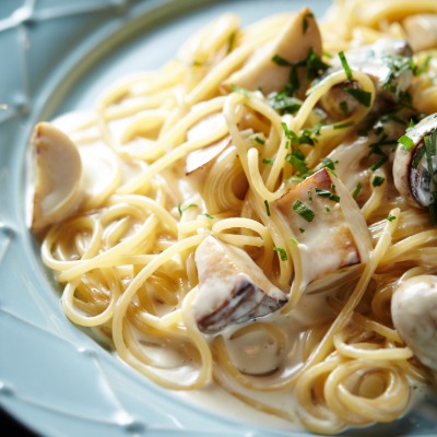 Spaghetti Carbonara by Anderson Catering
