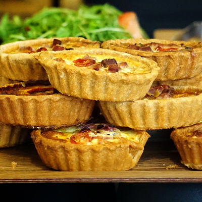 Mini Quiches by Anderson Catering